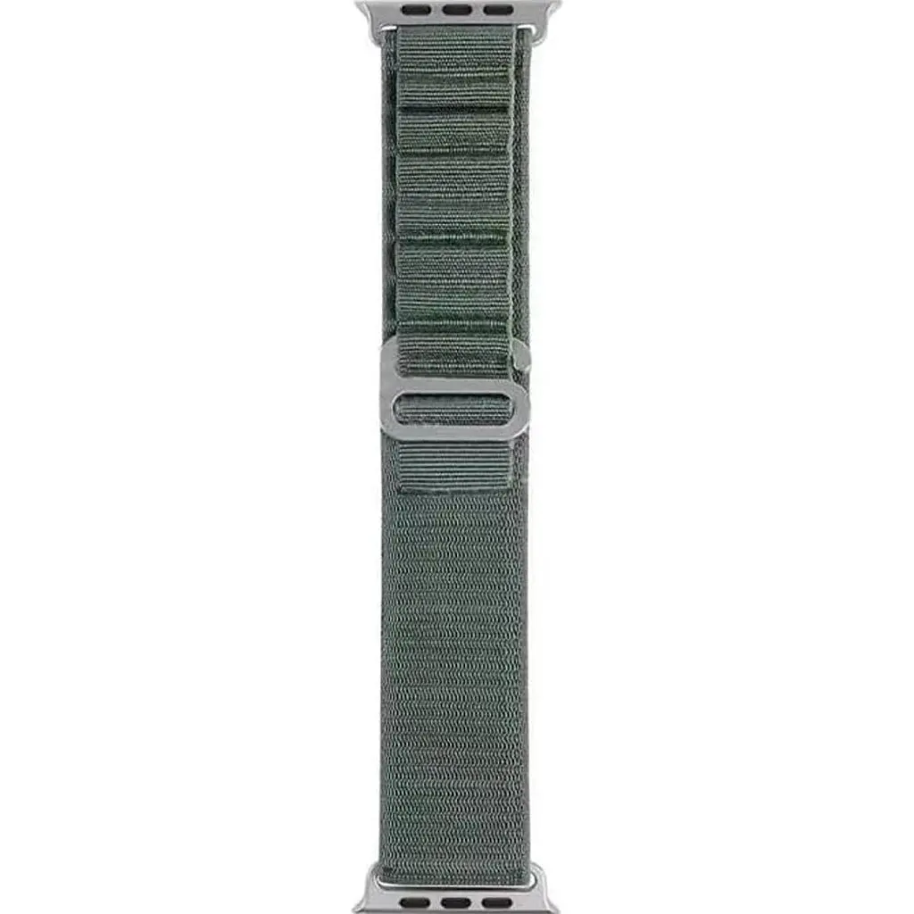 Ремінець WiWU Nylon Band для Apple Watch 38/40/41/42mm Green [161149] - фото 2