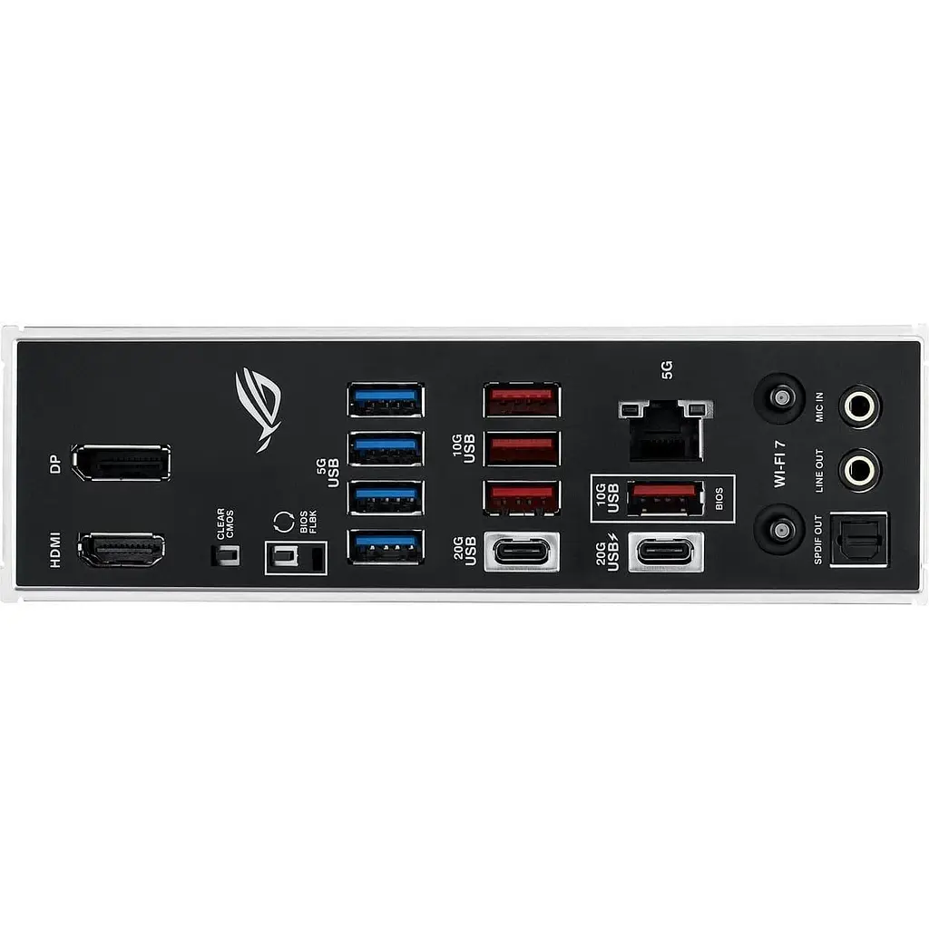 Материнська плата ASUS ROG STRIX Z890-H GAMING WIFI (ROG STRIX Z890-H GAMING WIFI) (Socket 1851, Intel Z890, ATX) - фото 6