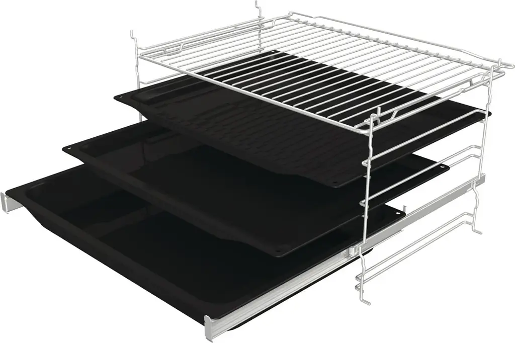 Духова шафа електрична Gorenje 77 л A+ пара дисплей піроліз чорний - фото 9