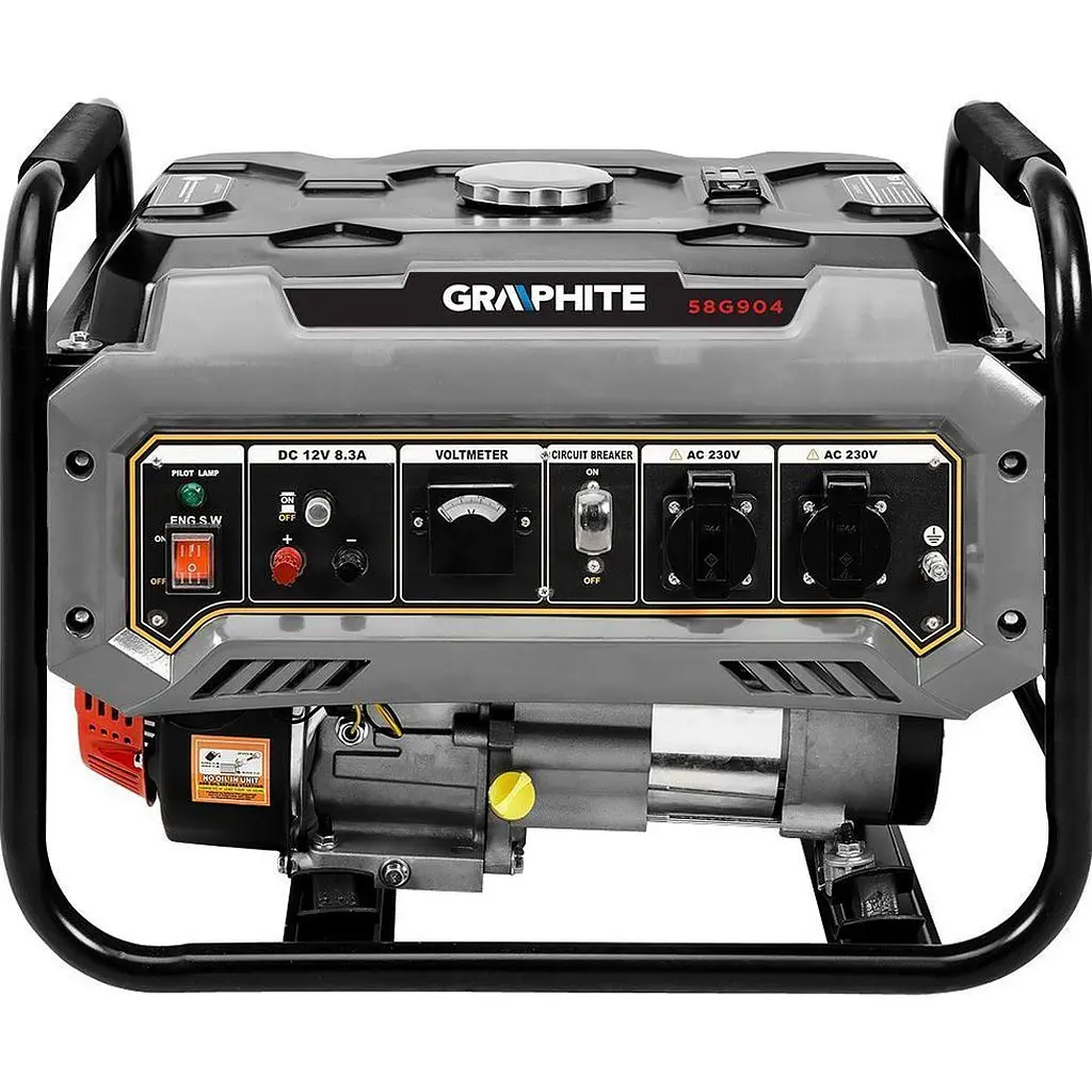 Генератор бензиновый Graphite 58G904 [158596] - фото 2