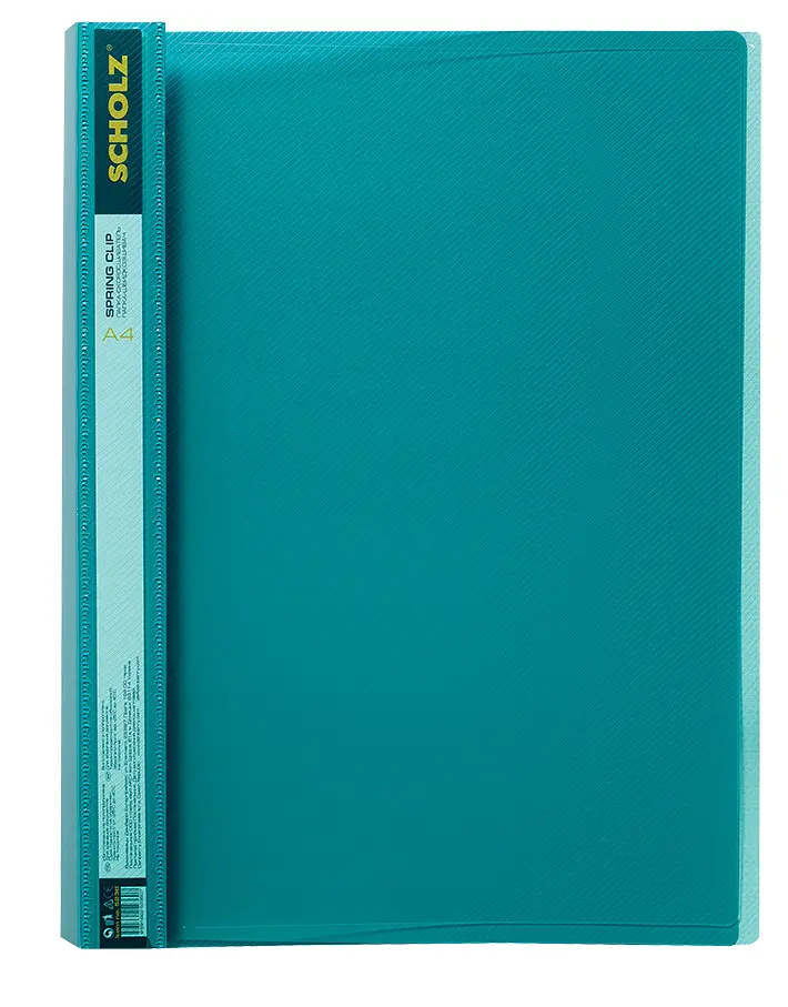 Папка-зшивач А4 "SCHOLZ 5236" прозр. верх. (1/20/120) - фото 3