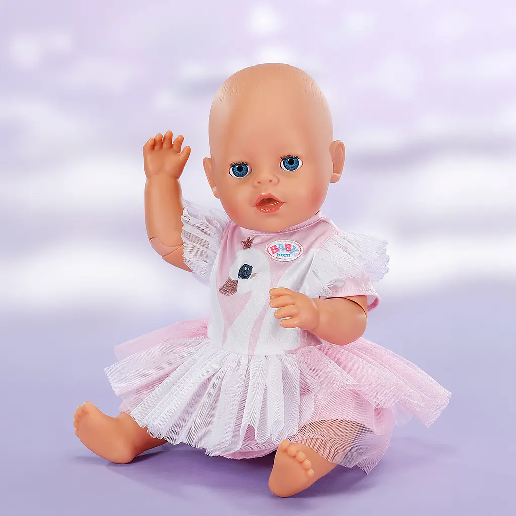 Одяг для ляльки Baby Born Сукня з лебедем (841099) - фото 2