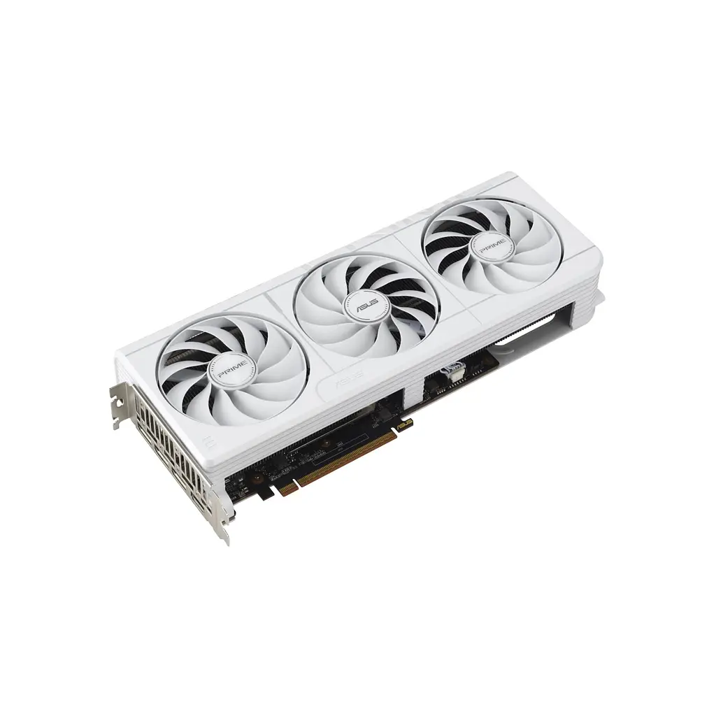 Відеокарта ASUS Radeon RX 9070 XT 16Gb PRIME OC WHITE (PRIME-RX9070XT-O16G-WHITE) - фото 4