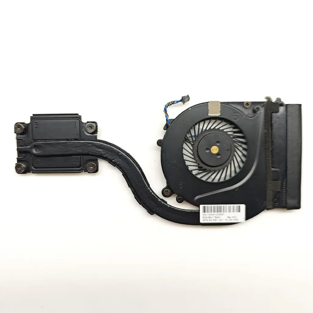 Система охолодження для ноутбуку HP EliteBook 820 G3 825 G3 720 725 G3 (821691-001, 6043B0178401) - фото 2