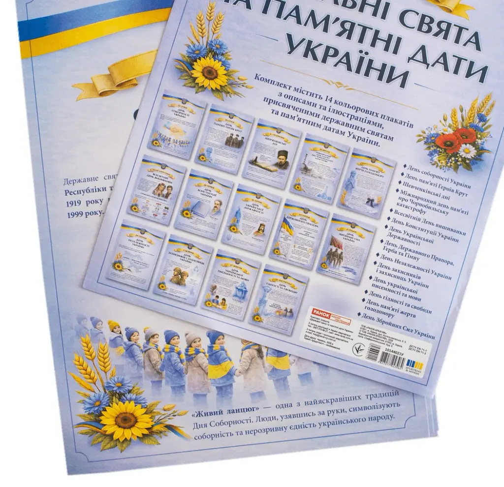 Державні свята та пам’ятні дати. Комплект плакатів - - фото 7