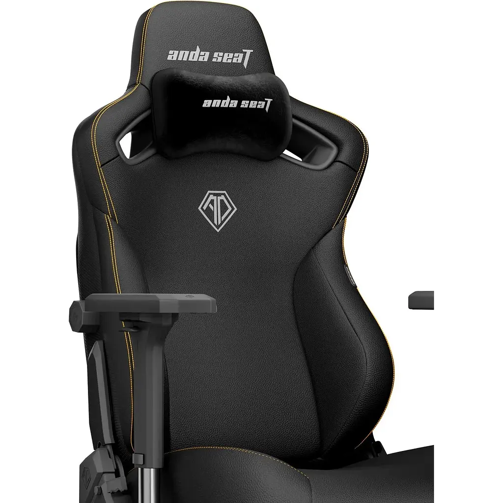 Геймерське крісло Anda Seat Kaiser 3 XL Leather Black (AD12YDC-XL-01-B-PV/C) [121305] - фото 5