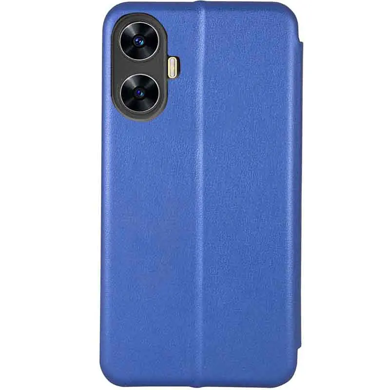 Шкіряний чохол-книжка Classy для Realme C55 Синій - фото 3