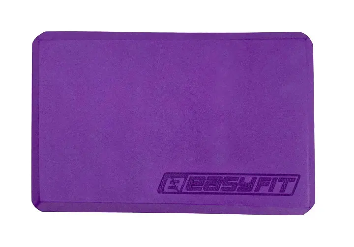 Блок для йоги EasyFit EVA Фіолетовий (EF-1818-V) - фото 9