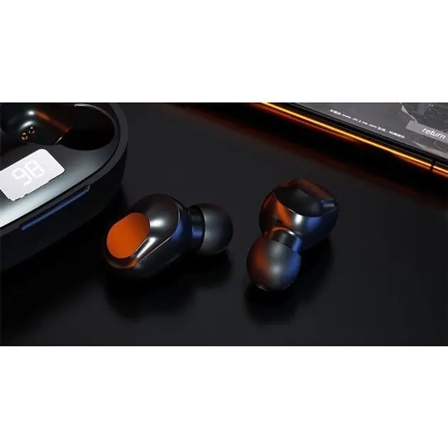 Наушники беспроводные Lenovo TWS XT91 Thinkplus Live Pods черные - фото 10