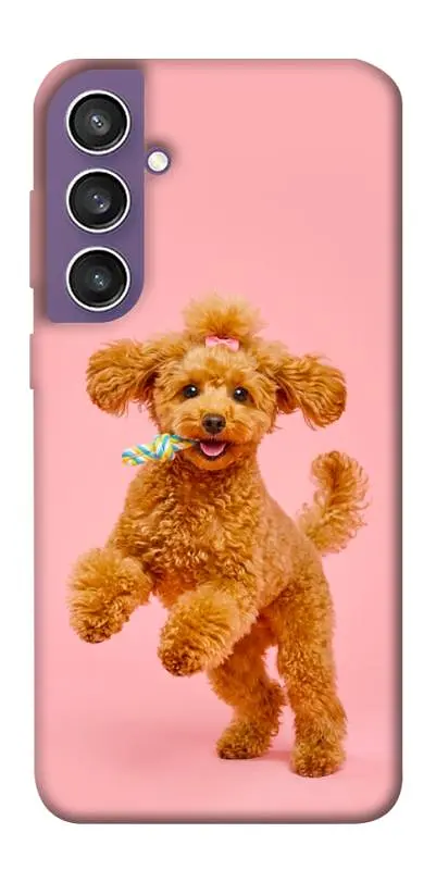 TPU чохол Demsky Happy poodle для Samsung Galaxy S23 FE
