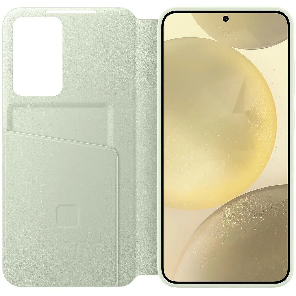 Оригінальний чохол-книжка для Samsung Galaxy S24 Plus Smart View Wallet Case LIGHT GREEN (SM-S926) EF-ZS926CGEGWW - фото 10