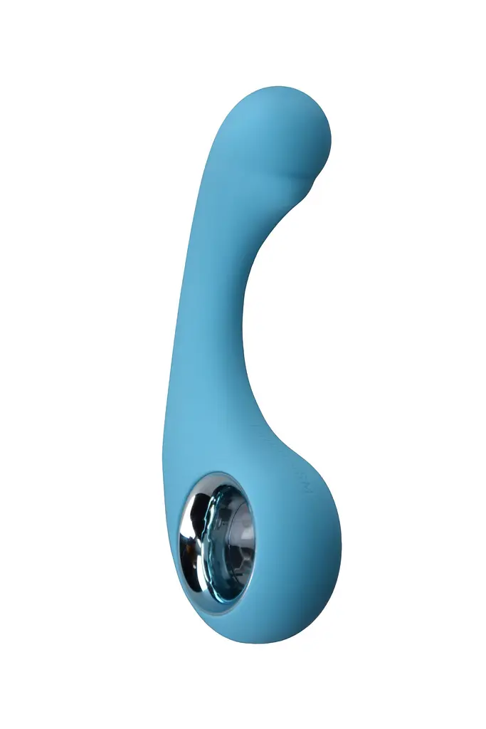 Вібратор FairyGasm BraveryAward 12.5 см блакитний - фото 7
