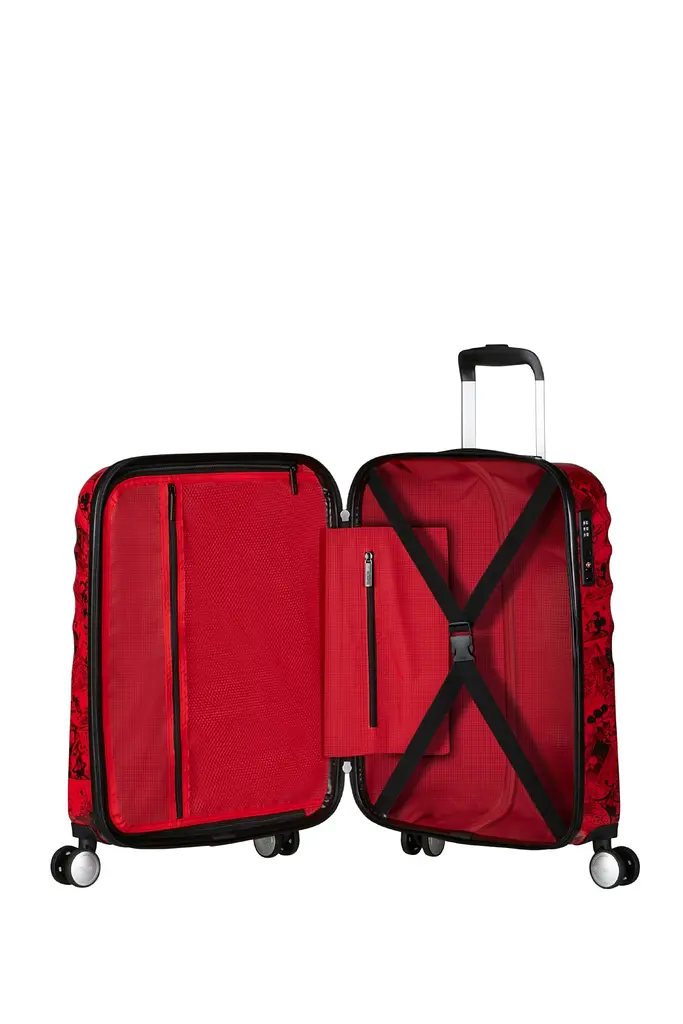 Валіза 55 См American Tourister WAVEBREAKER DISNEY MICKEY COMICS RED 55х40х20 31C*20017 - фото 2