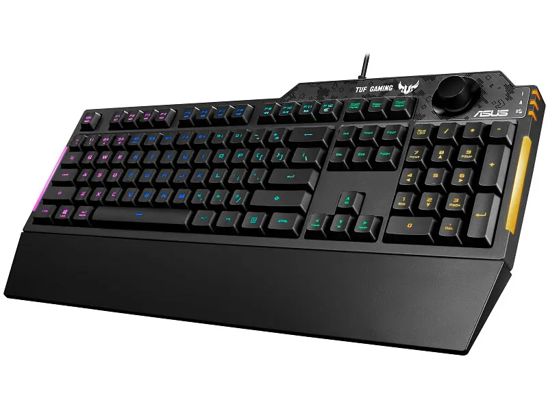 Клавіатура Asus TUF Gaming RGB Black (90MP01X0-BKMA00) - фото 2