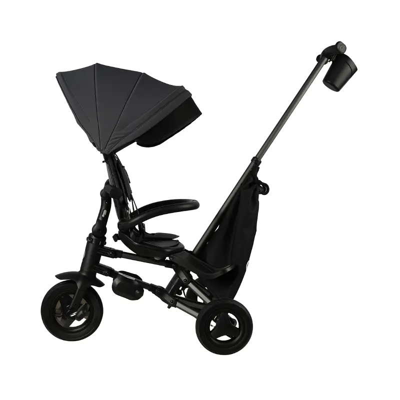 Велосипед триколісний дитячий Nova+ Rubber складаний Ultimate Black (S700-17Nova+RubberUB) - фото 3