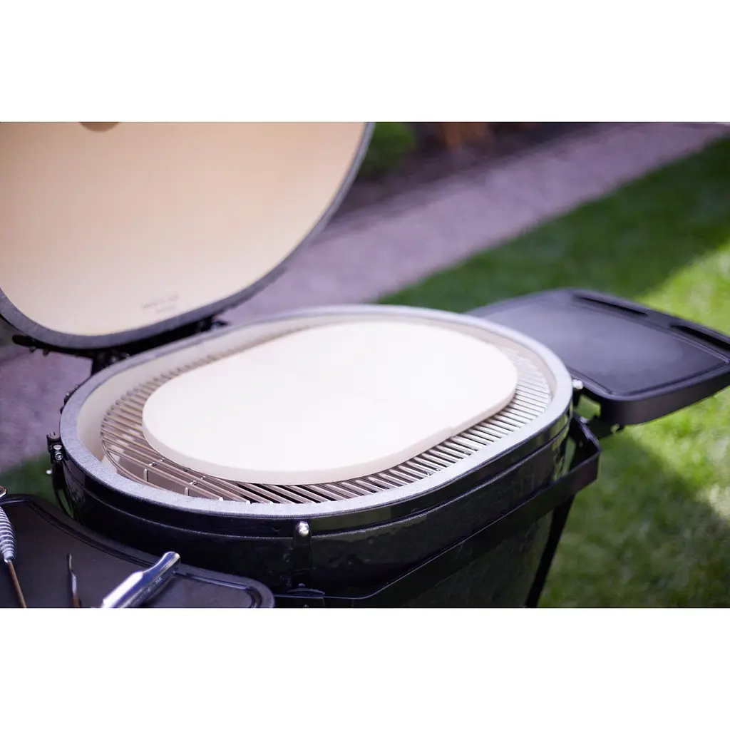 Керамический угольный гриль Primo Large Oval All in One (PGCLGCG) - фото 6