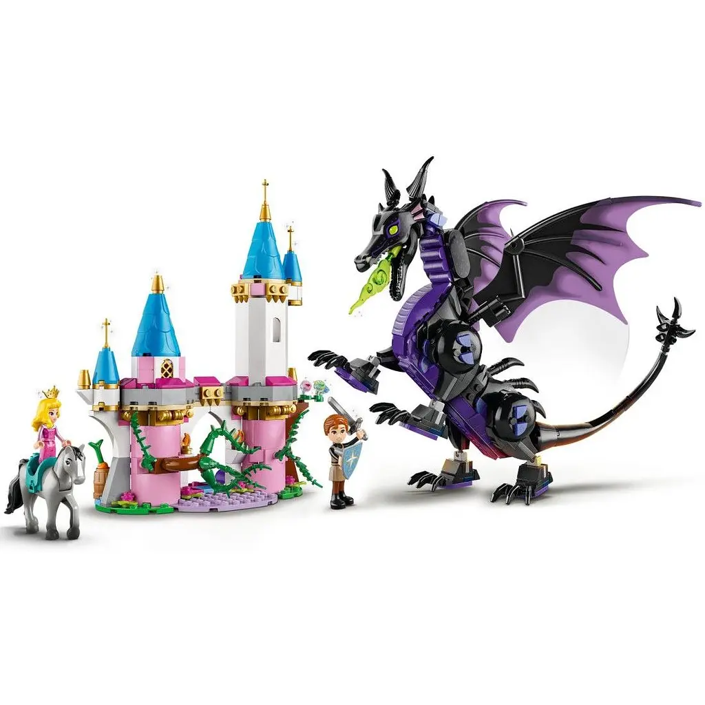 Конструктор LEGO Disney Princess Драконяча форма Малефісенти 583 деталі (43240) - фото 2