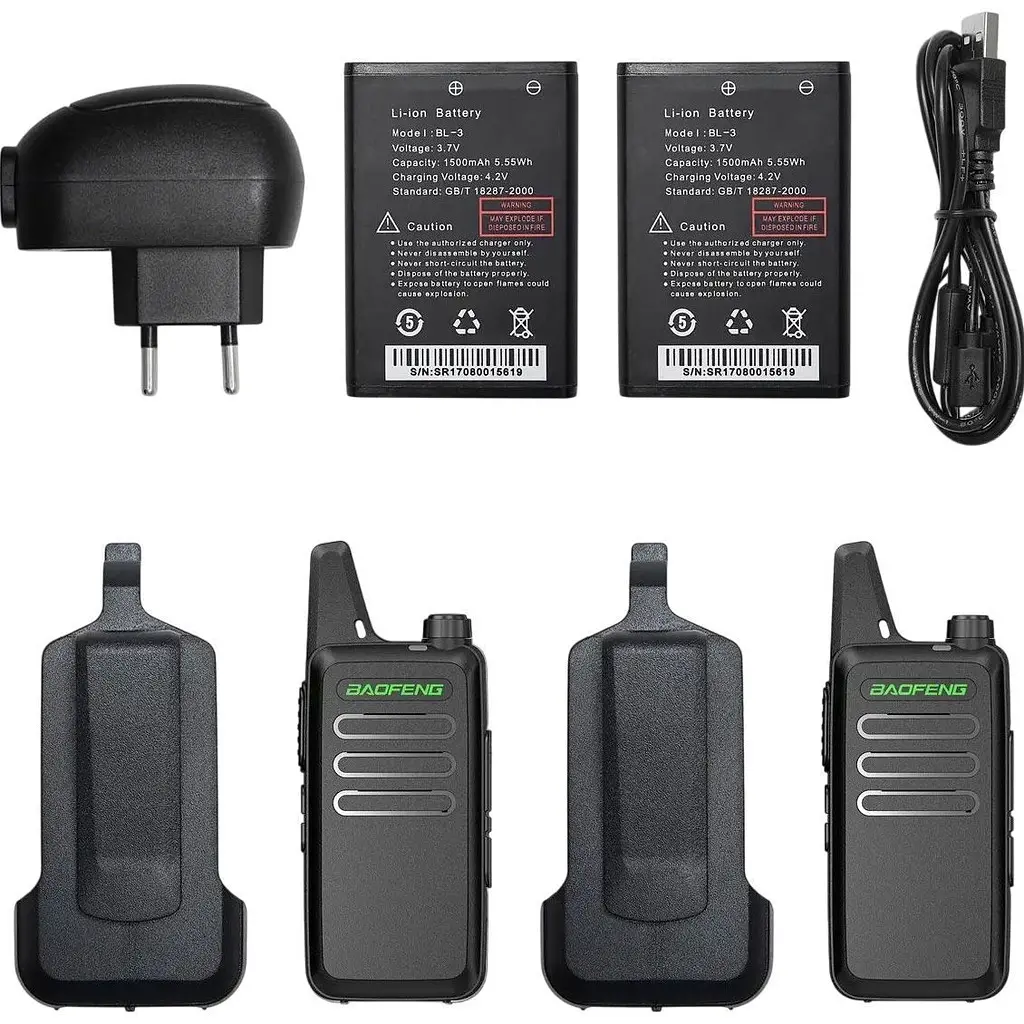 Рація Baofeng BF-T20 2 шт. [141715] - фото 8