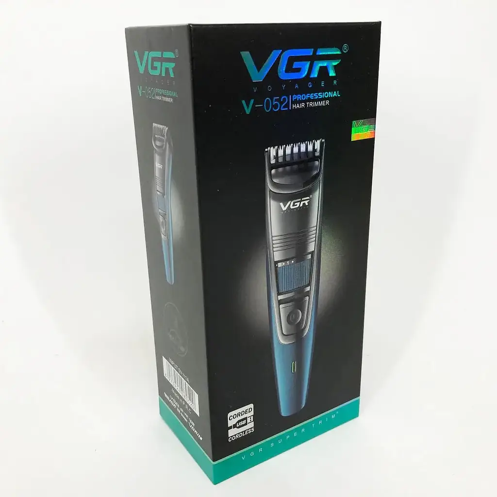 Чоловічий акумуляторний тример VGR V-052 для бороди з регульованою насадкою машинка для стрижки 5 Вт - фото 9
