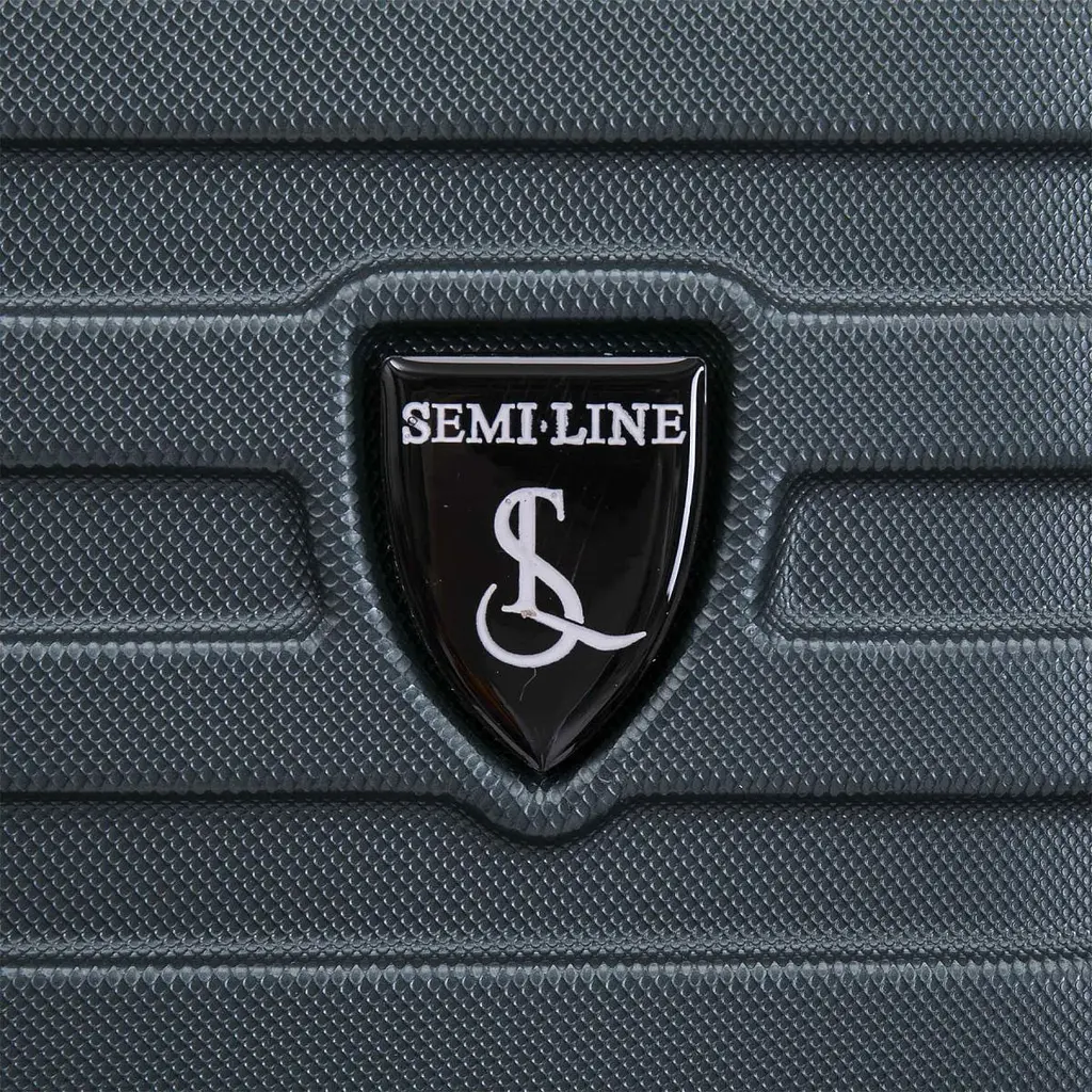 Валіза Semi Line 20" (S) Navy-Green (T5865-1) - фото 9