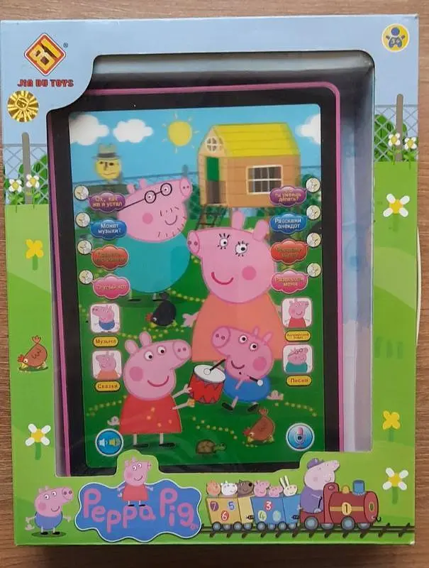 Дитячий розвивальний Планшет Peppa Pig - фото 2