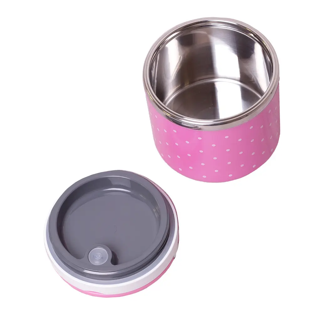 Ланч-бокс Kamille KM-2102 680 мл рожевий - фото 5