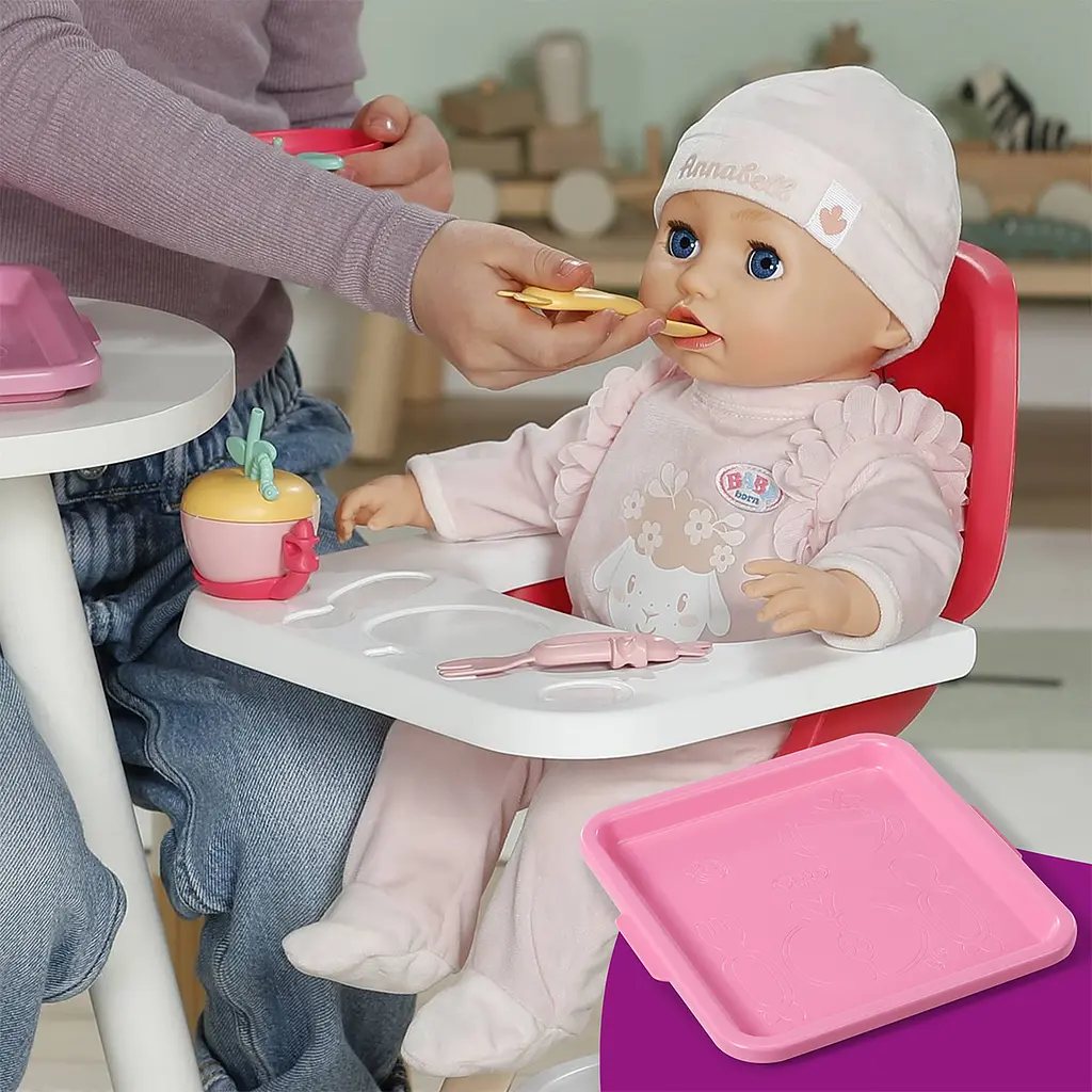 Набір посуду для ляльки Baby Born Миле годування (839768) - фото 4