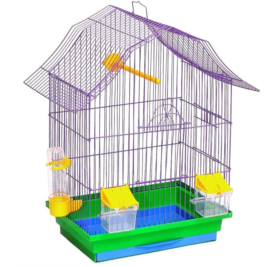 Клетка для птиц Лорі Мини 2 33х23х47 см в ассортименте (К047) - фото 2