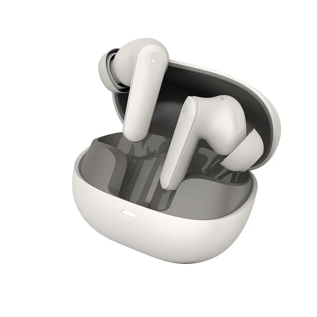 Навушники ColorWay Slim TWS-1 Earbuds Long Life Beige (CW-TWS1BE) - фото 5
