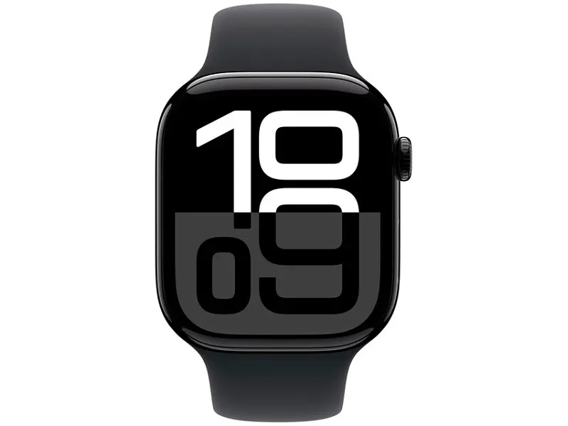 Смарт-годинник Apple Watch Series 10 GPS 46mm Jet Black Alu. Case w. Black Sport Band - S/M (MWWP3) - фото 2