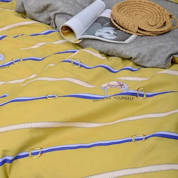 Постільна білизна двоспальне Viluta Сатин Twill 549-2 210х175 см - фото 4