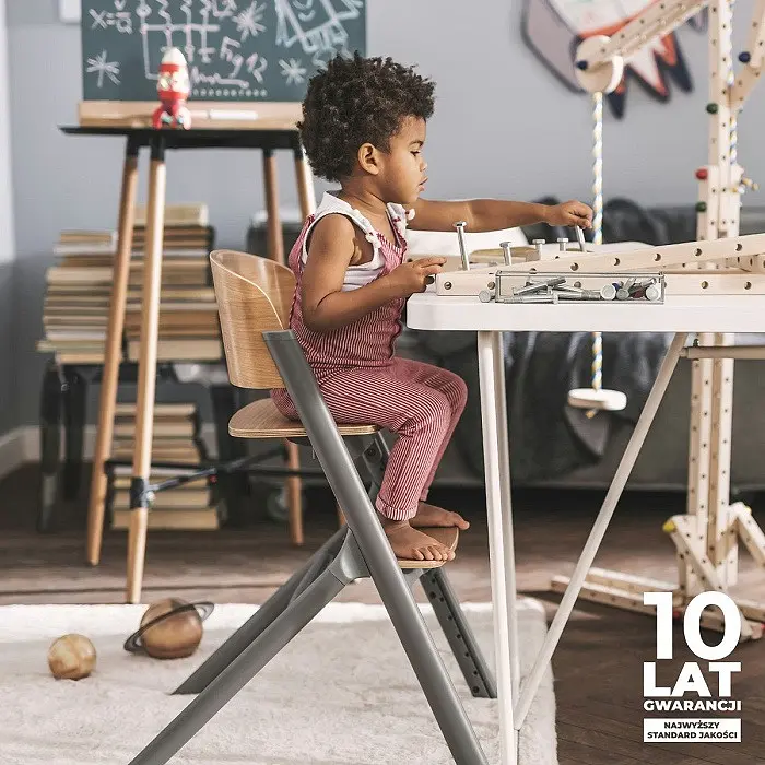 Стільчик для годування Kinderkraft Livy Calmee Happy Sahapes з шезлонгом (5902533925483) - фото 13