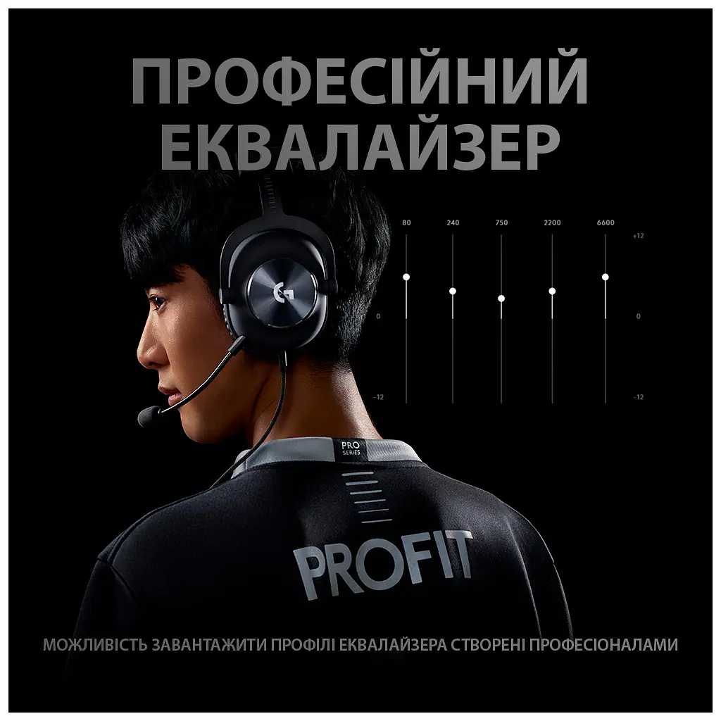 Навушники Logitech G PRO X Gaming Headset Black (981-000818) - фото 7
