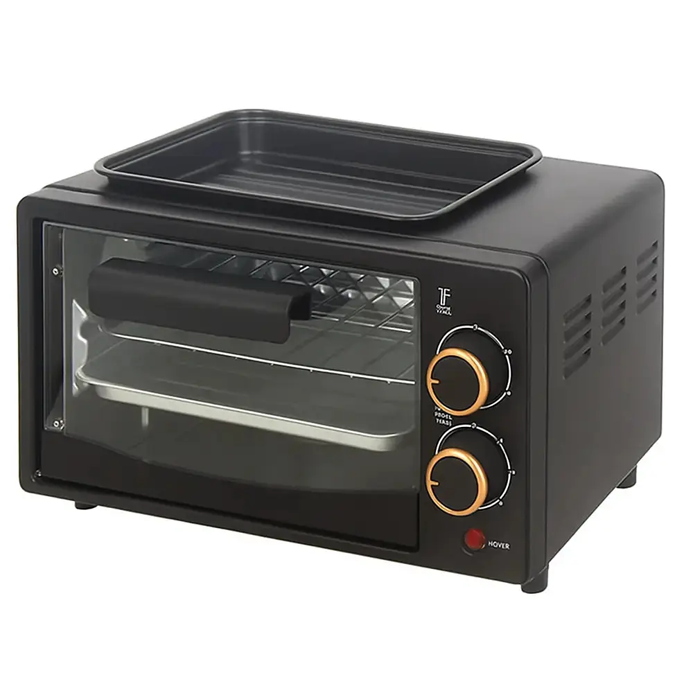 Багатофункційна міні-піч Hoffmans 12L 800W HM-748 - багатофункційна настільна міні-піч - фото 2