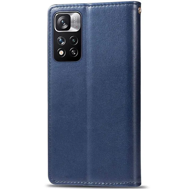 Чохол-книжка GETMAN Gallant Cover Case для Xiaomi Note 11 Pro/ Note 11 Pro 5G/ Poco X4 Pro 5G (Blue) [69888] - фото 5