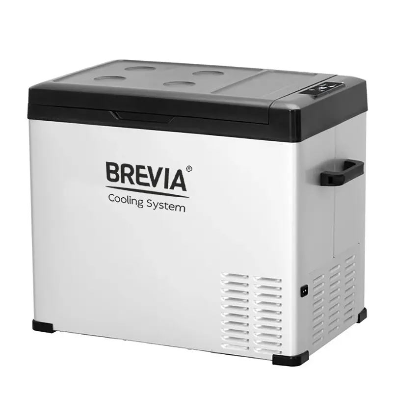 Холодильник автомобільний Brevia Однокамерний Компресорний LG 50л 12/24 В (22455)