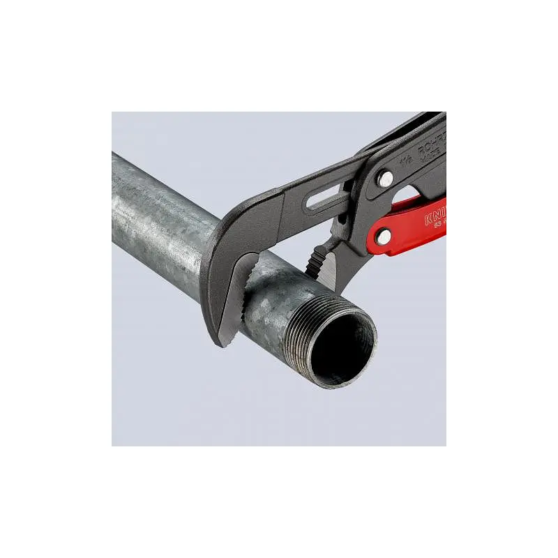 Трубні кліщі з S-подібним змиканням губок KNIPEX, 83 61 020, 560мм - фото 3