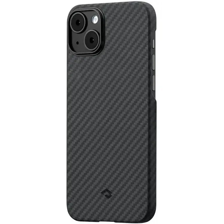 Чехол-накладка Pitaka MagEZ Case 3 Twill 1500D Black/Grey для iPhone 14 Plus (KI1401M) - фото 2