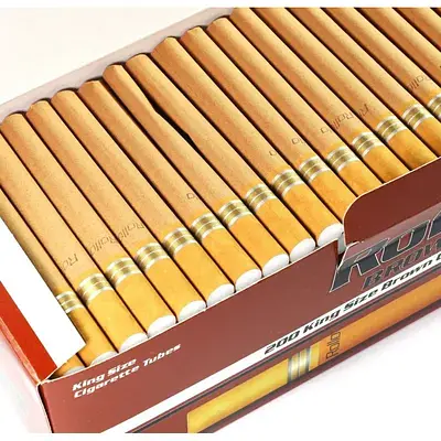 Гильзы Rollo King Size 8х20мм Brown 200 шт. - фото 3