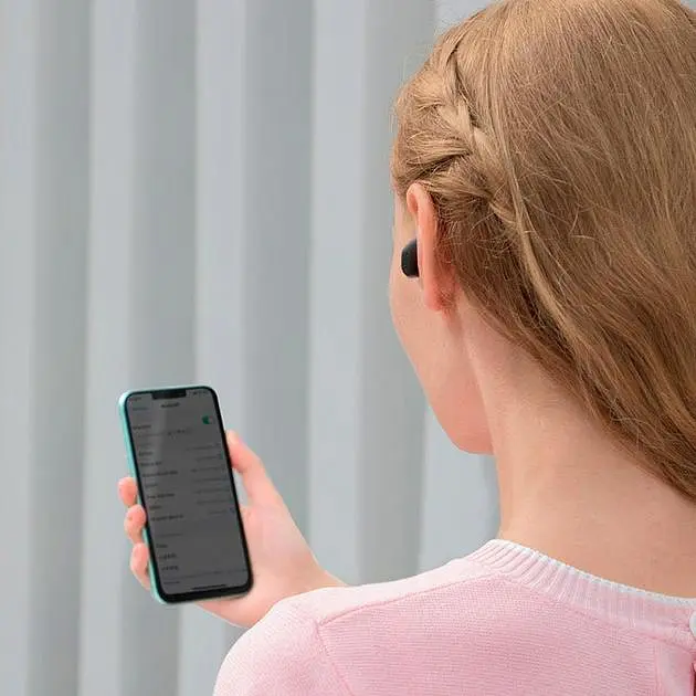 Навушники Baseus Encok True Wireless Earphones WM01 Plus | BT5.3, 40/800mAh, 5h | black - фото 6