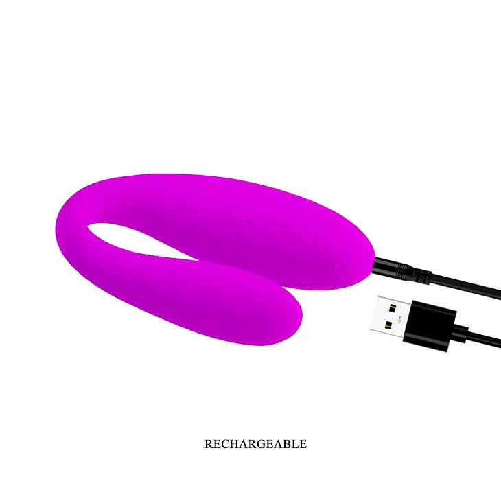 Вибратор Pretty Love Fascination 9.5 см фиолетовый - фото 6