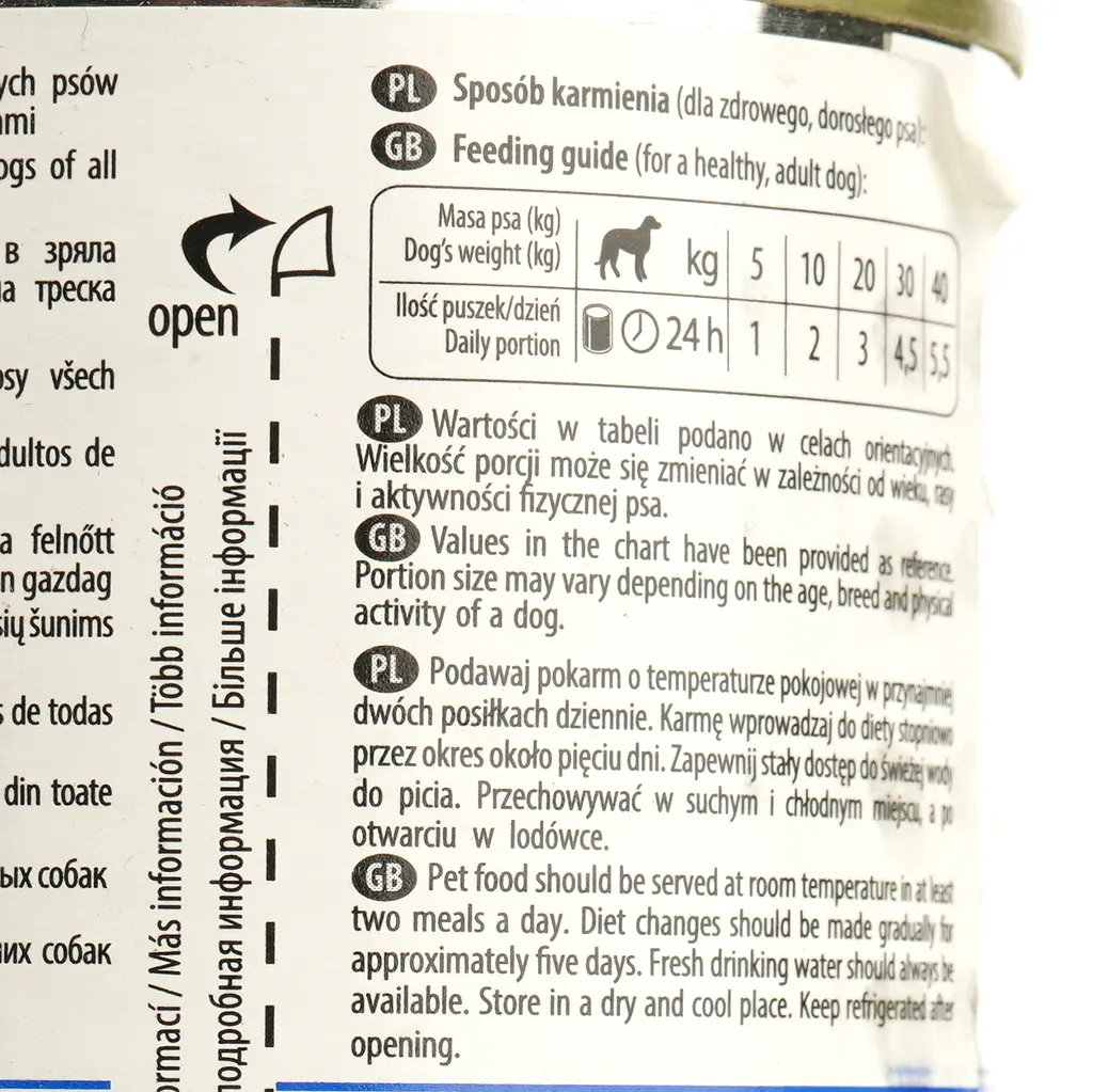 Влажный корм для собак Dolina Noteci Premium с треской и брокколи 400 г - фото 6