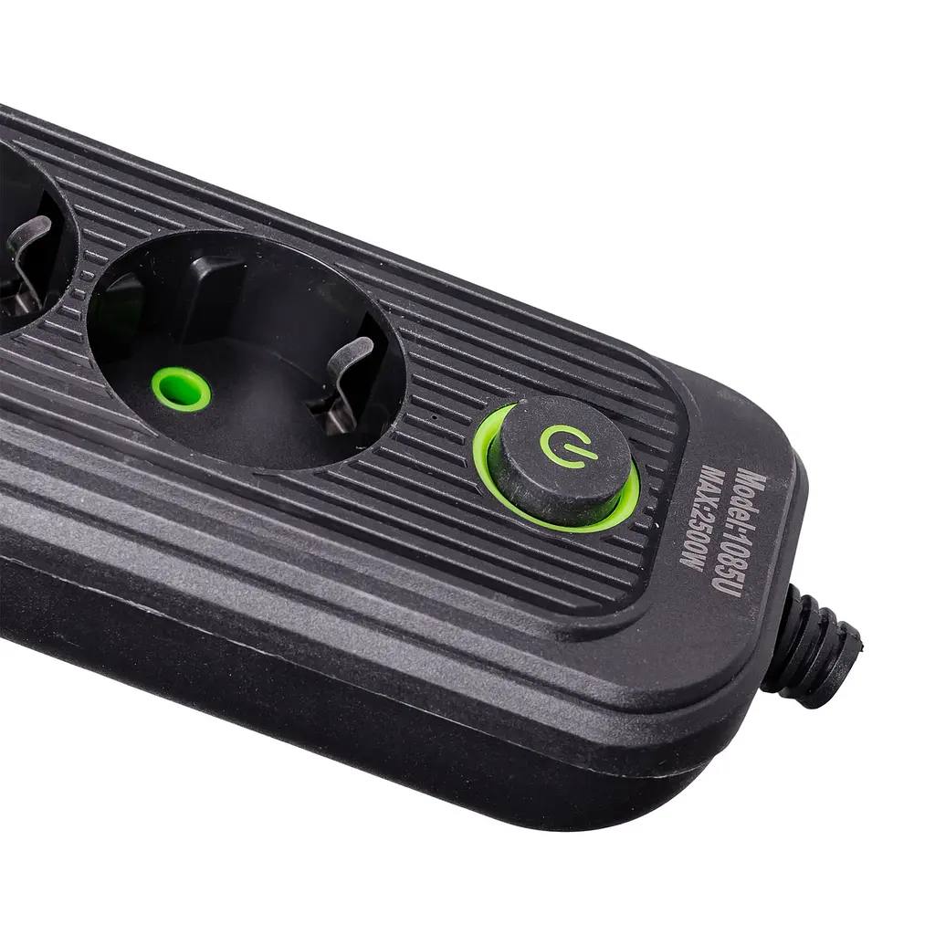Мережевий фільтр-подовжувач EURO 4 розетки 3 USB 2,8 метра Yiwu HP-5-13MF - фото 21