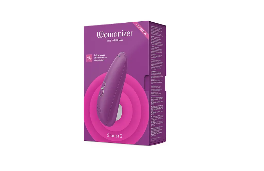 Вакуумний кліторальний стимулятор Womanizer Starlet 3 VIOLET Womanizer SO8741 95499 - фото 3