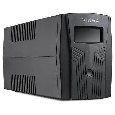 Пристрій безперебійного живлення Vinga LCD 800VA plastic case with USB (VPC-800PU) - фото 6