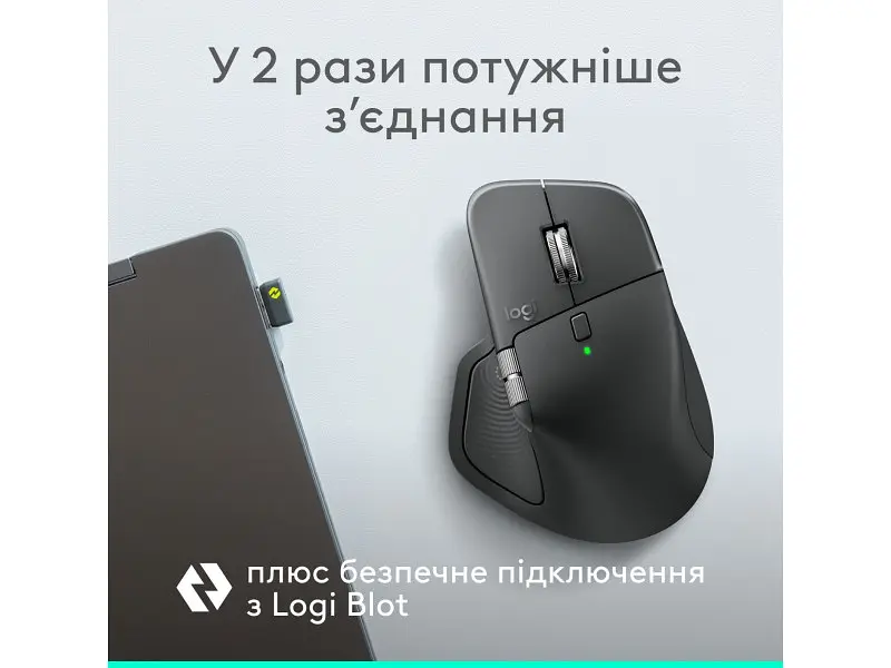 Миша Logitech MX Master 4 for Business Graphite (910-007617) - фото 4