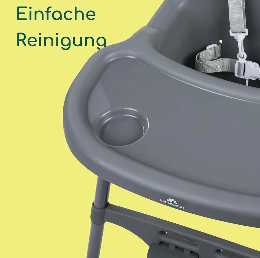 Стульчик для кормления Bebe Confort Meely, темно-серый, (2712551210) - фото 4
