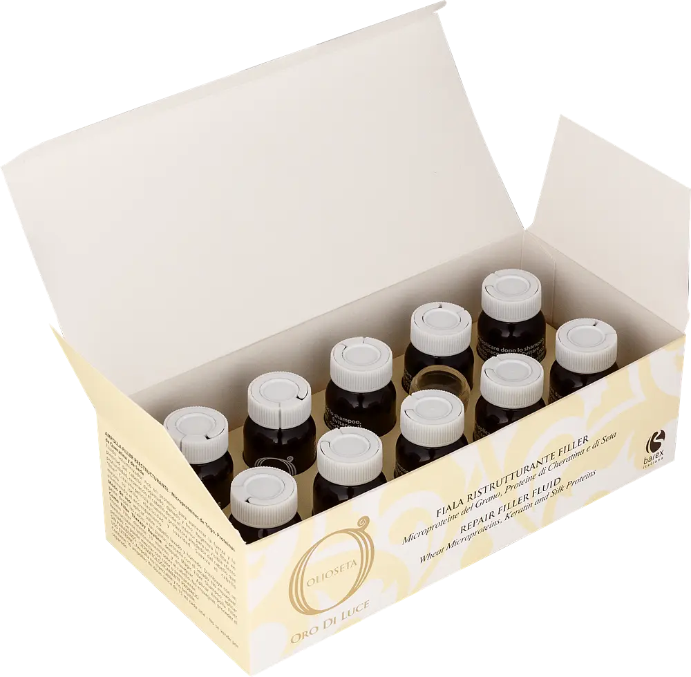 Відновлювальний флюїд-філер Barex OLIOSETA REPAIR FILLER FLUID 15 мл (АМПУЛА) - фото 2