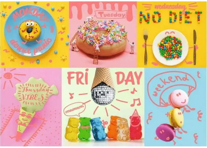 Пазл Trefl Neon Солодкий тиждень 1000 ел. (10580) - фото 2