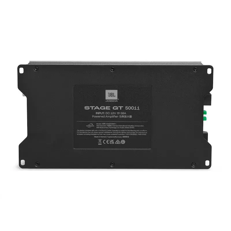Одноканальний підсилювач JBL Stage GT50011 - фото 4